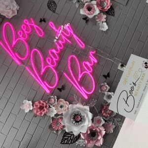 brogan lees reception at bees beauty bar